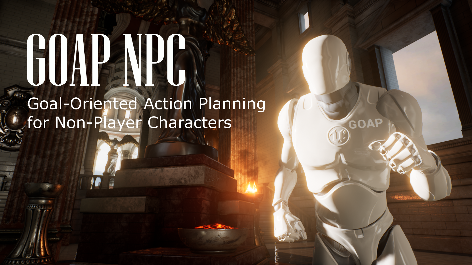 GOAP NPC: Goal-Oriented Action Planning for Non-Player Characters (Code Plugin)